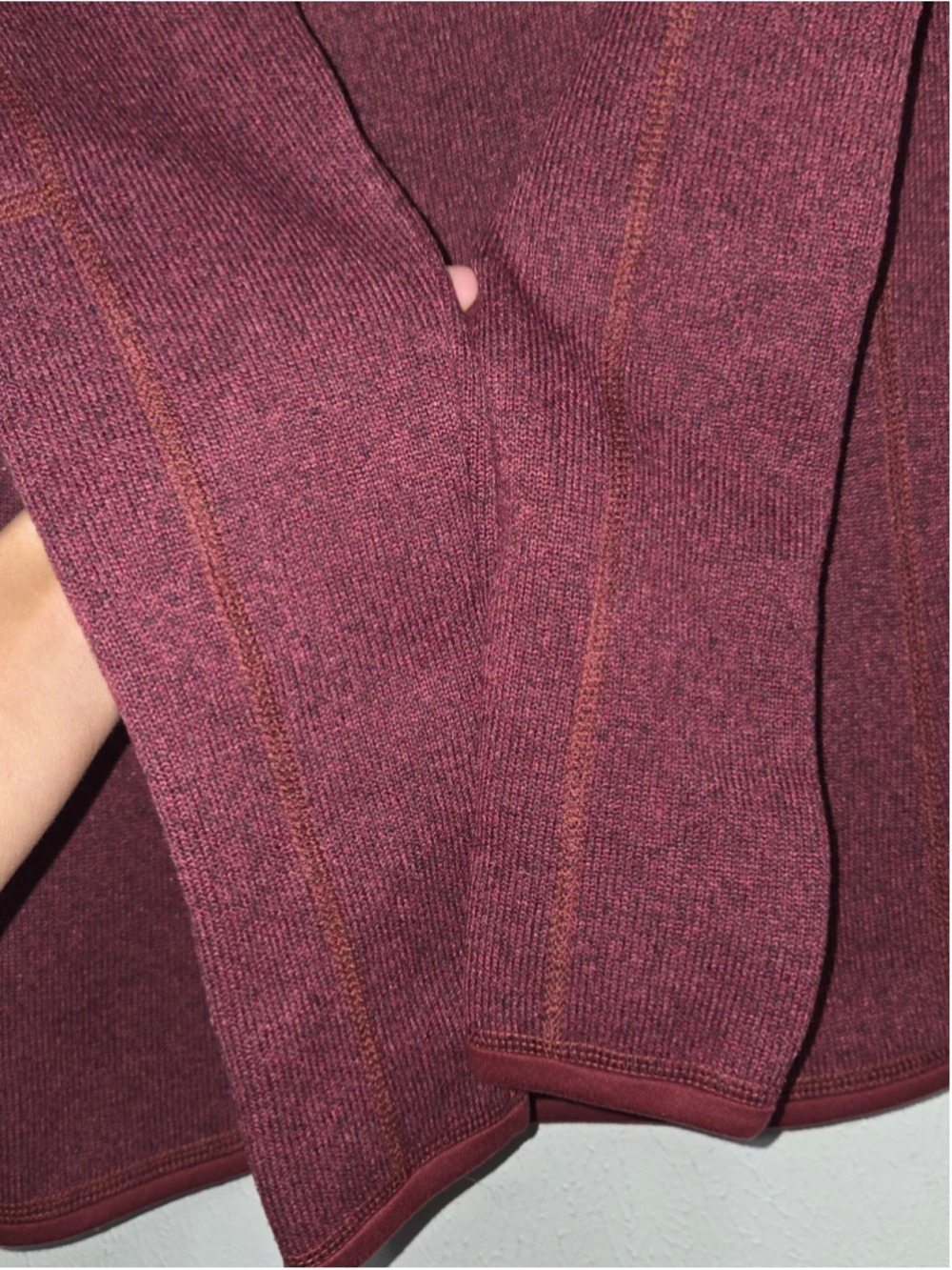 Patagonia Better Sweater Fleece Jacket Women's Size Small Burgundy Full Zip - Picture 11 of 13
